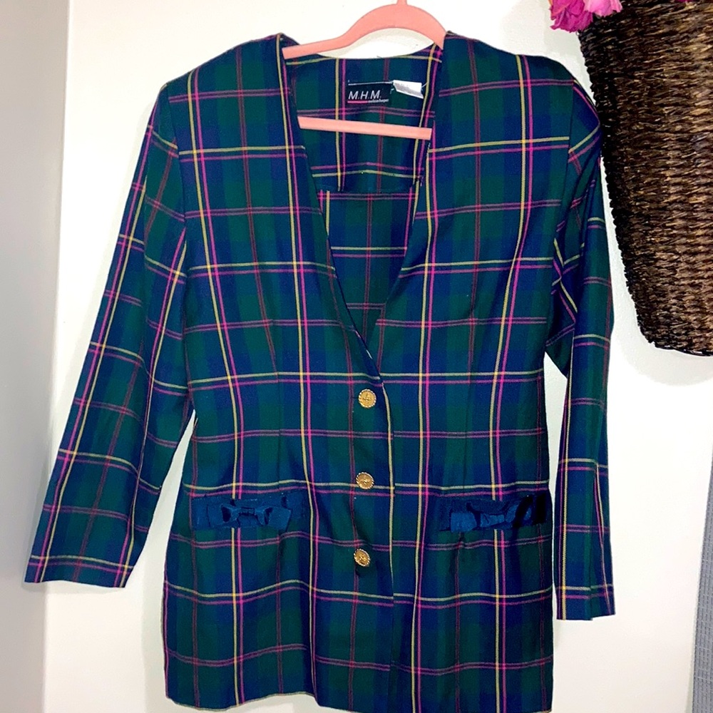 Mood forever inspired vintage blazer dress